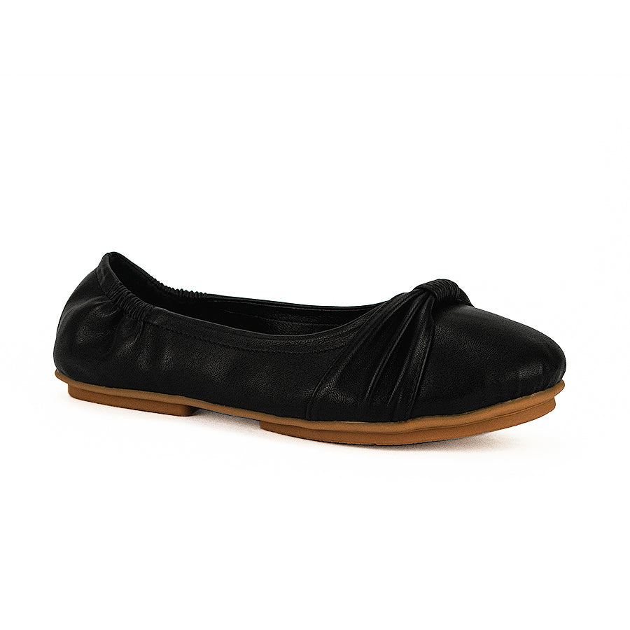 Mario D' Boro Women's Flats LW 23839 Beige/Black