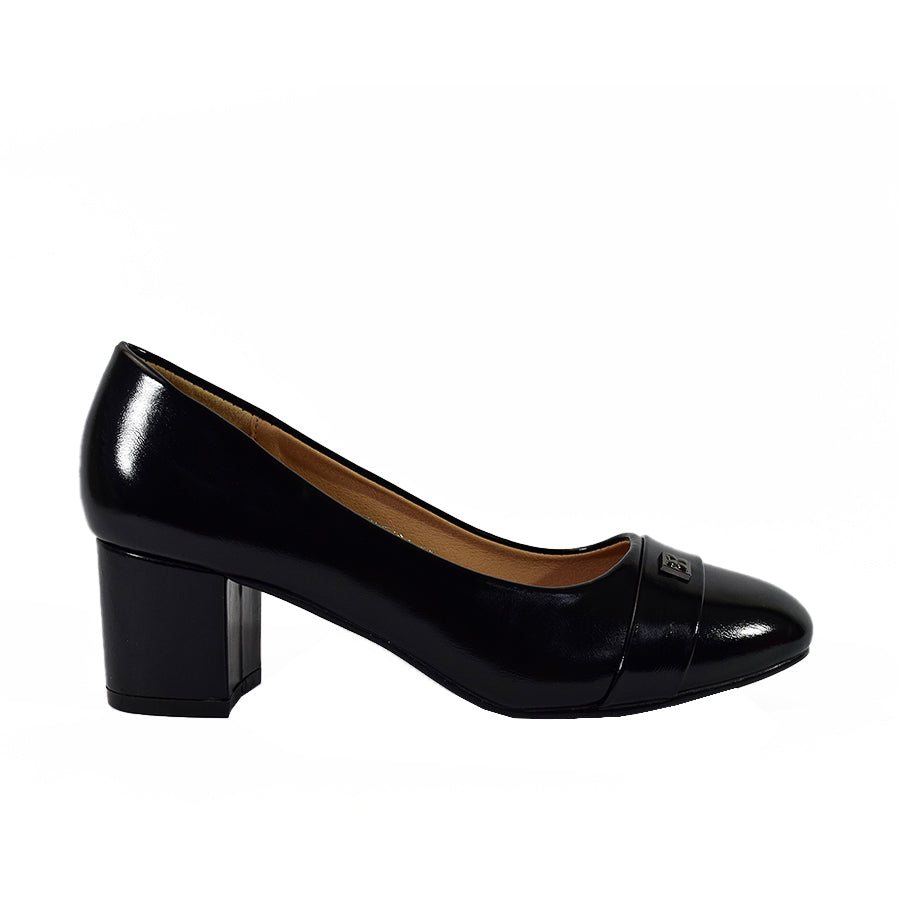 Mario D' boro Women College Pumps LX 27434 Black