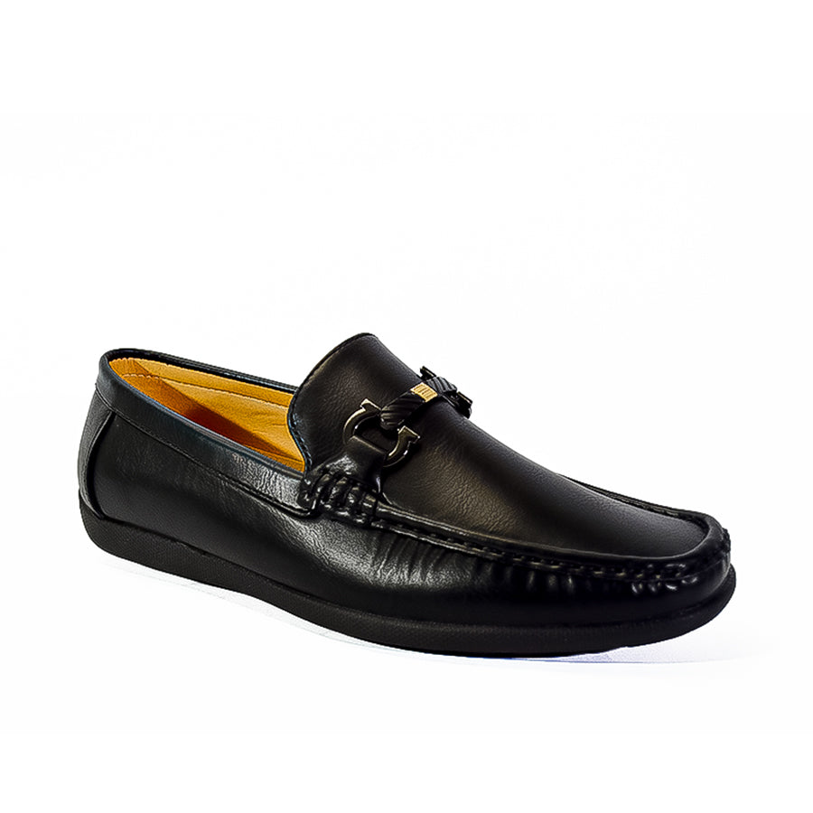 Mario D' Boro Men's Casual Loafers MX 25040 Black C53