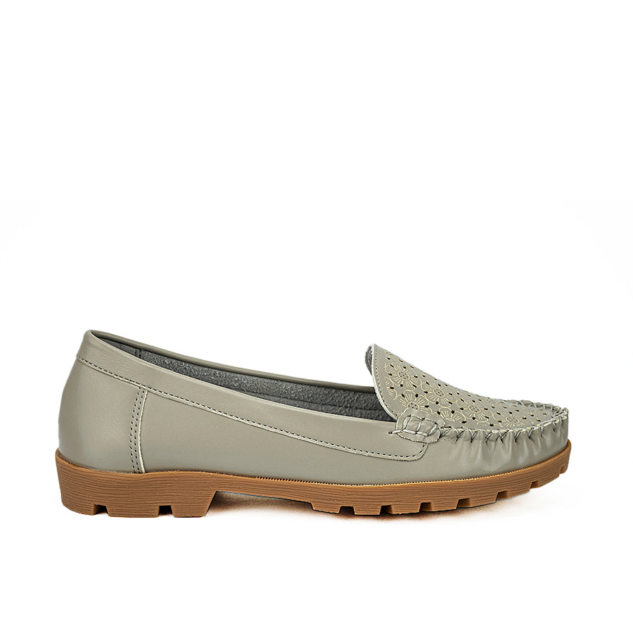 Mario D' Boro Women's Flat Shoes Lw 22008 Black/Gray