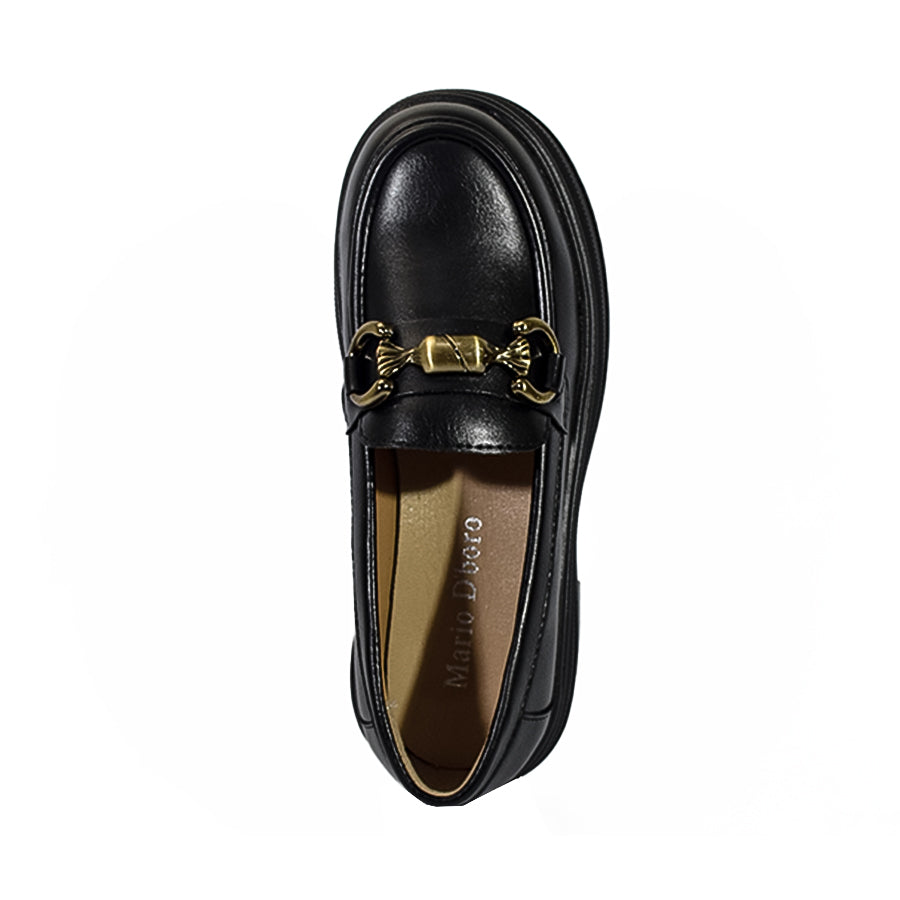 Mario D' Boro Women's Korean Flats LX 27136 Black C55 C59