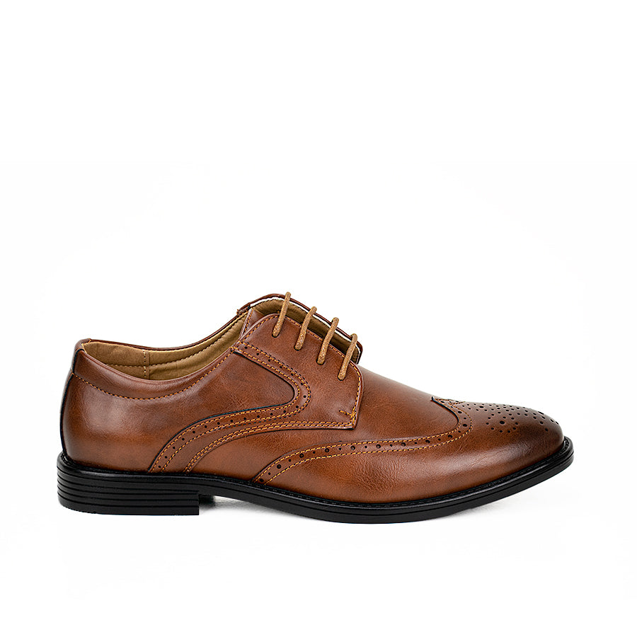Mario D' Boro Men's Formal Shoes Mv 024 Black/Tan