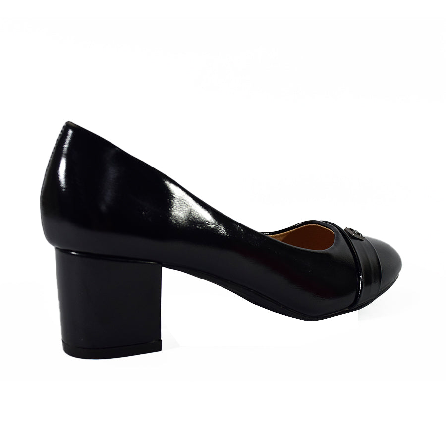 Mario D' boro Women College Pumps LX 27434 Black