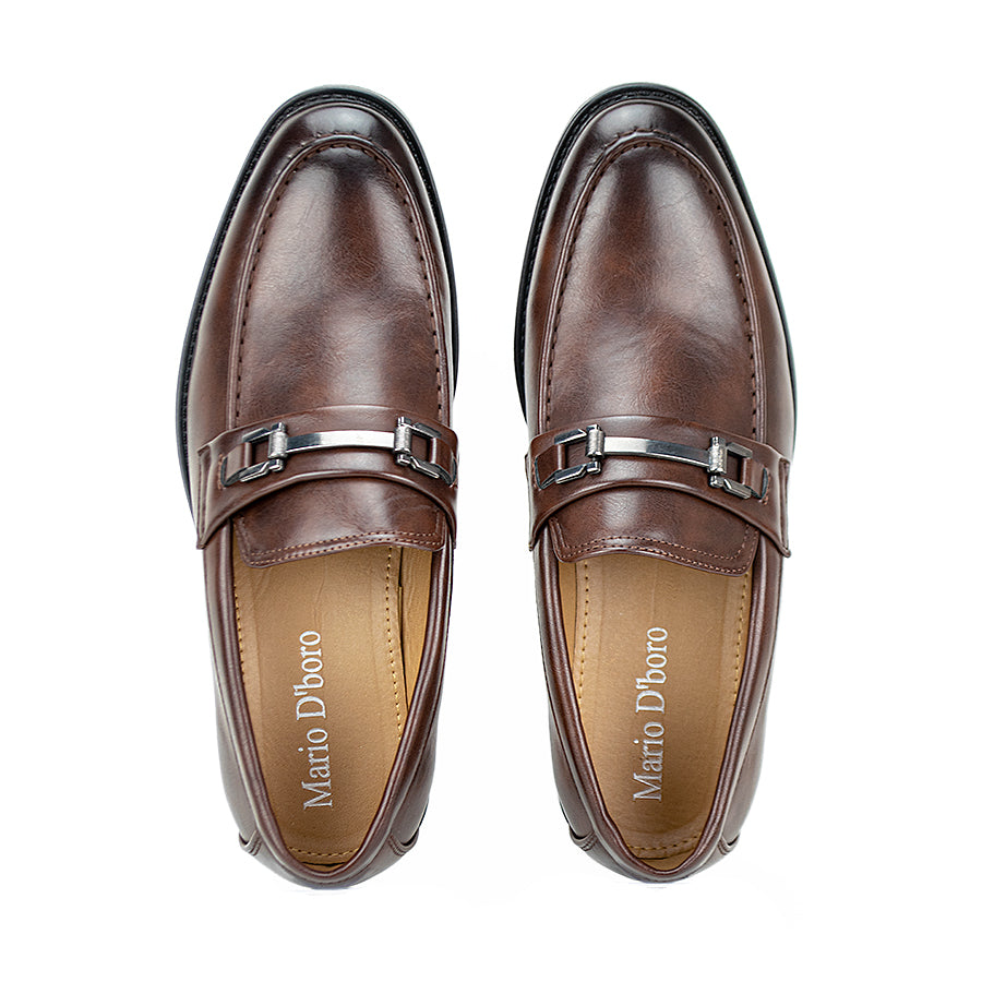 Mario D' Boro Men's Formal Shoes Mv 025 Black/Brown