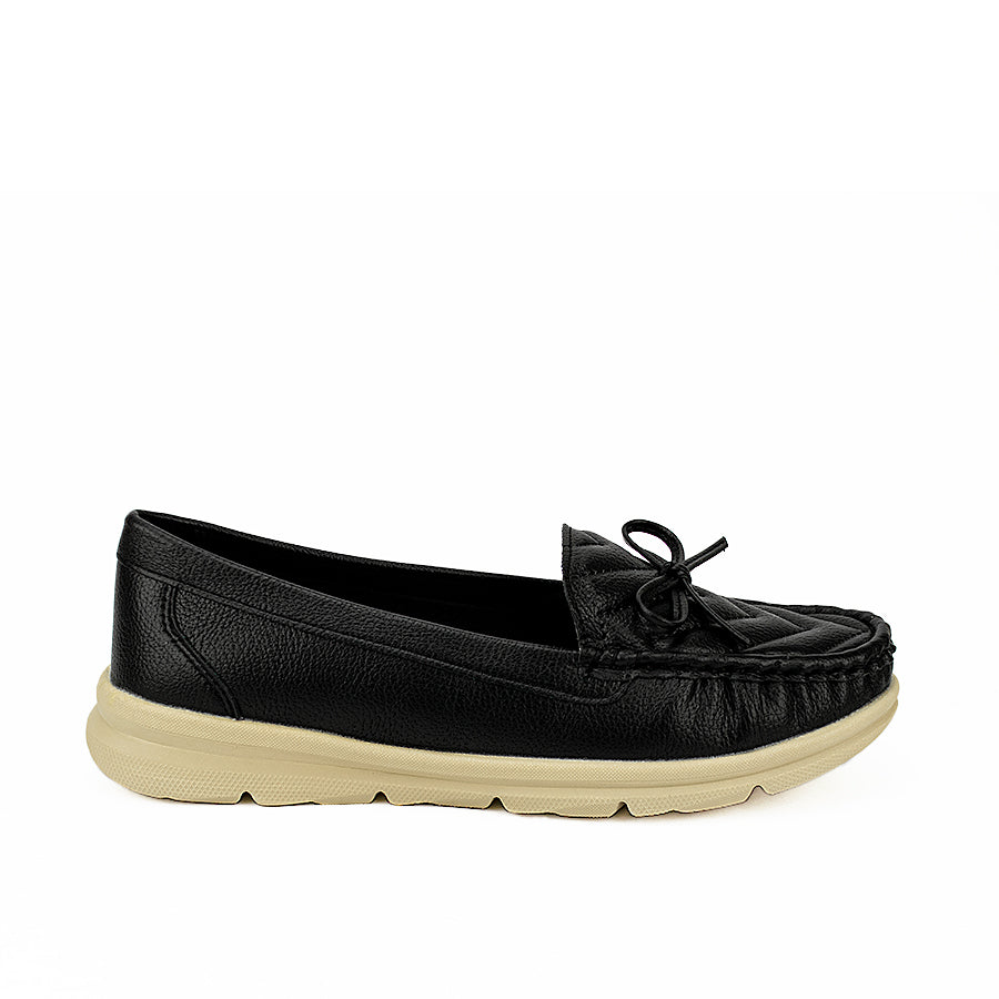 Mario D' Boro Women's Flat Lv 017 Black/Taupe