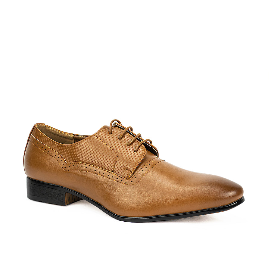 Mario D' Boro Men's Formal Shoes with Lace Mw 22245 Black/Tan