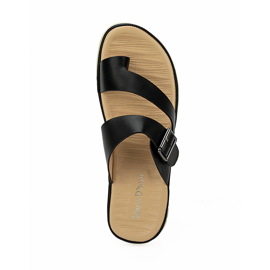 Mario D' Boro Women's Sandals Lv 018 Black/Gunmetal