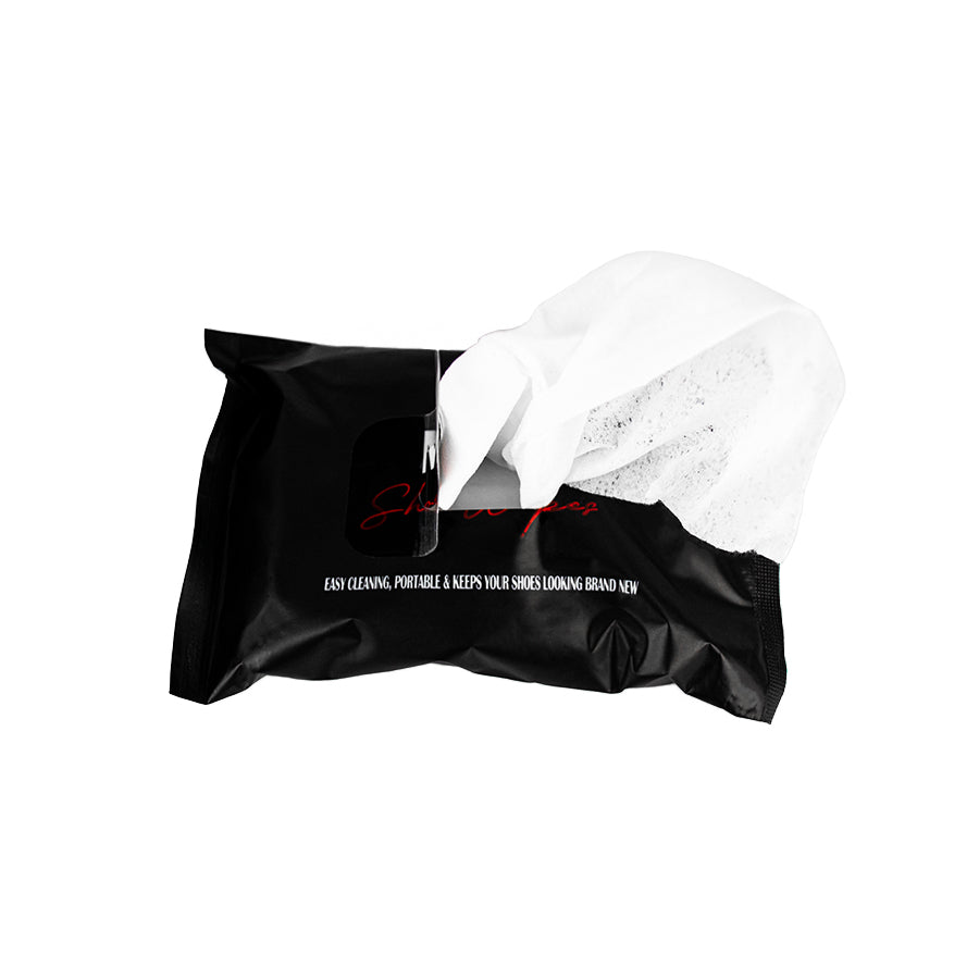 Mario D' Boro Accessories Shoe Wipes Easy Cleaning portable