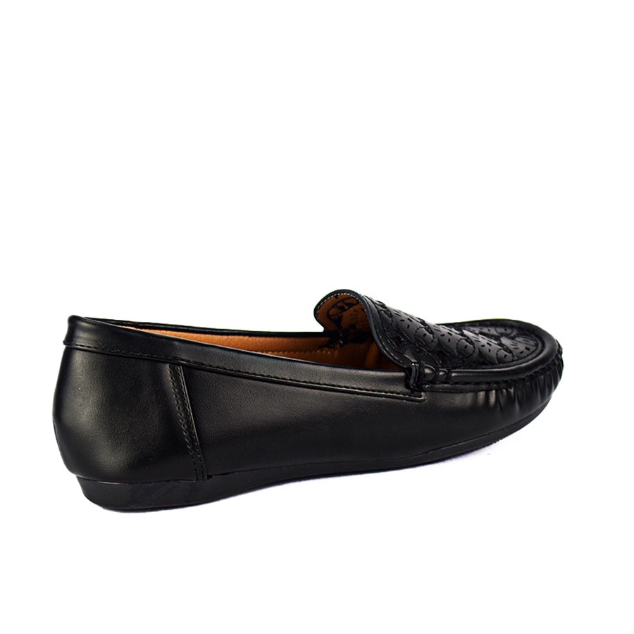 Mario D' Boro Women'sLoafers LX 25670 Black/Taupe C49