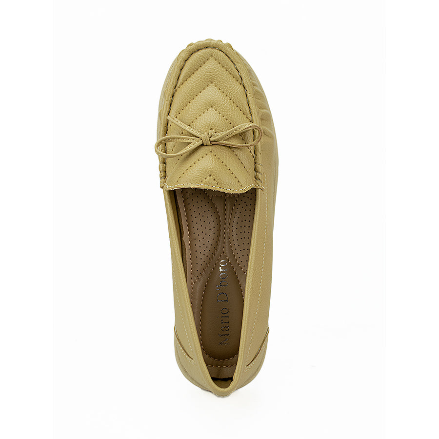 Mario D' Boro Women's Flat Lv 017 Black/Taupe