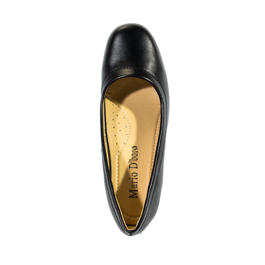 Mario D' boro Women College Pumps LX 27635 Black