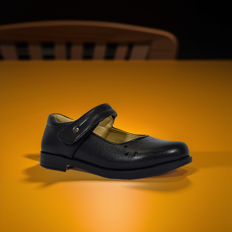 Mario D' Boro Kids Girls Sshs Flats KX 24001 Black C55