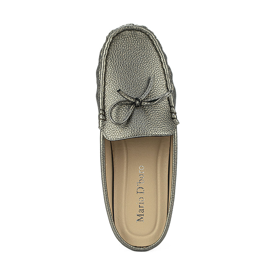 Mario D' Boro Women's Mules Lw 26098 Navy Blue/Pewter C46
