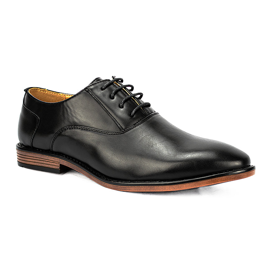 Mario D' Boro Men's Formal Shoes Oxford Mw 23089 Black/Dark Brown
