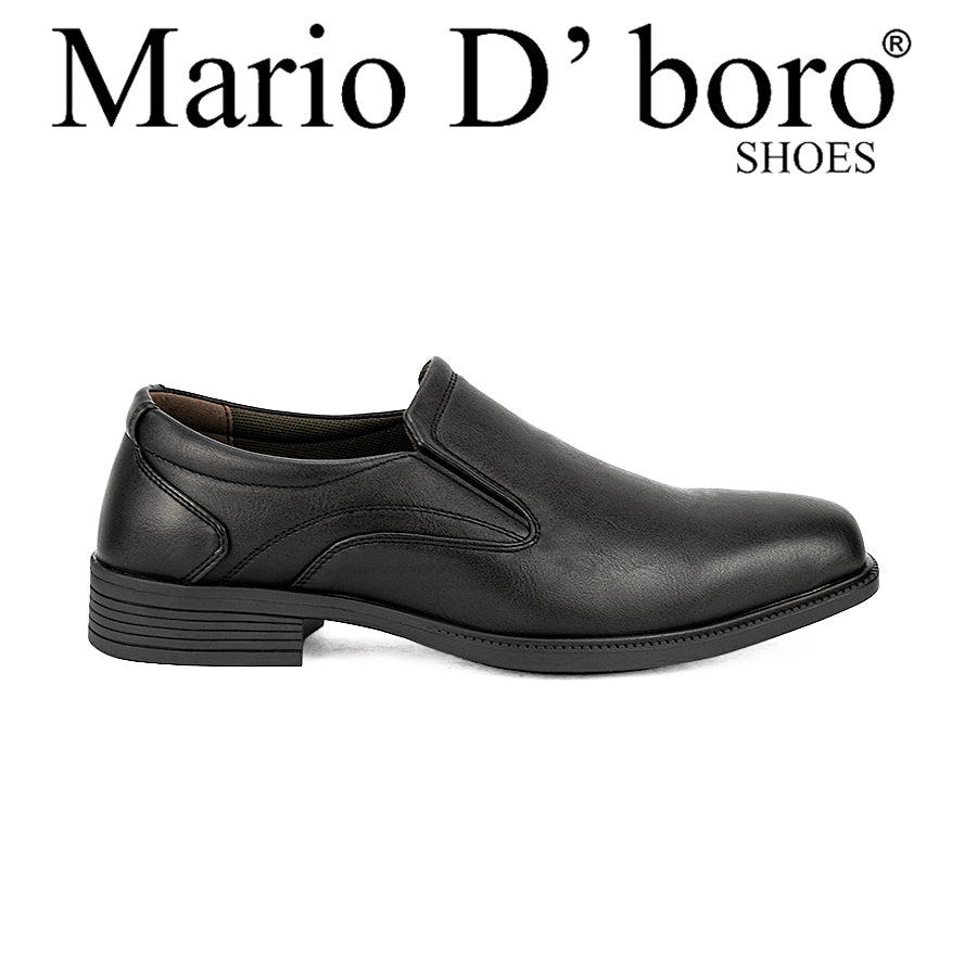 Mario D' Boro Men's Formal Slip On Mw 23665 Black C30