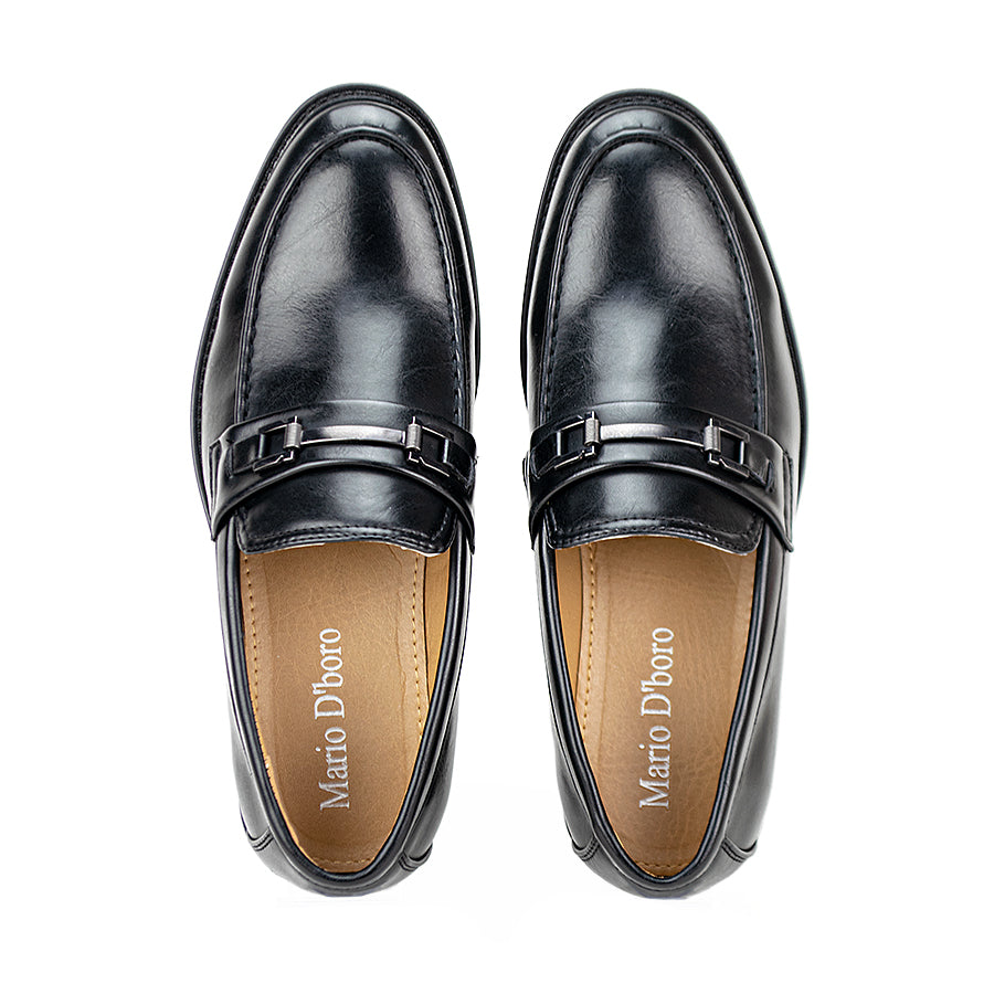 Mario D' Boro Men's Formal Shoes Mv 025 Black/Brown