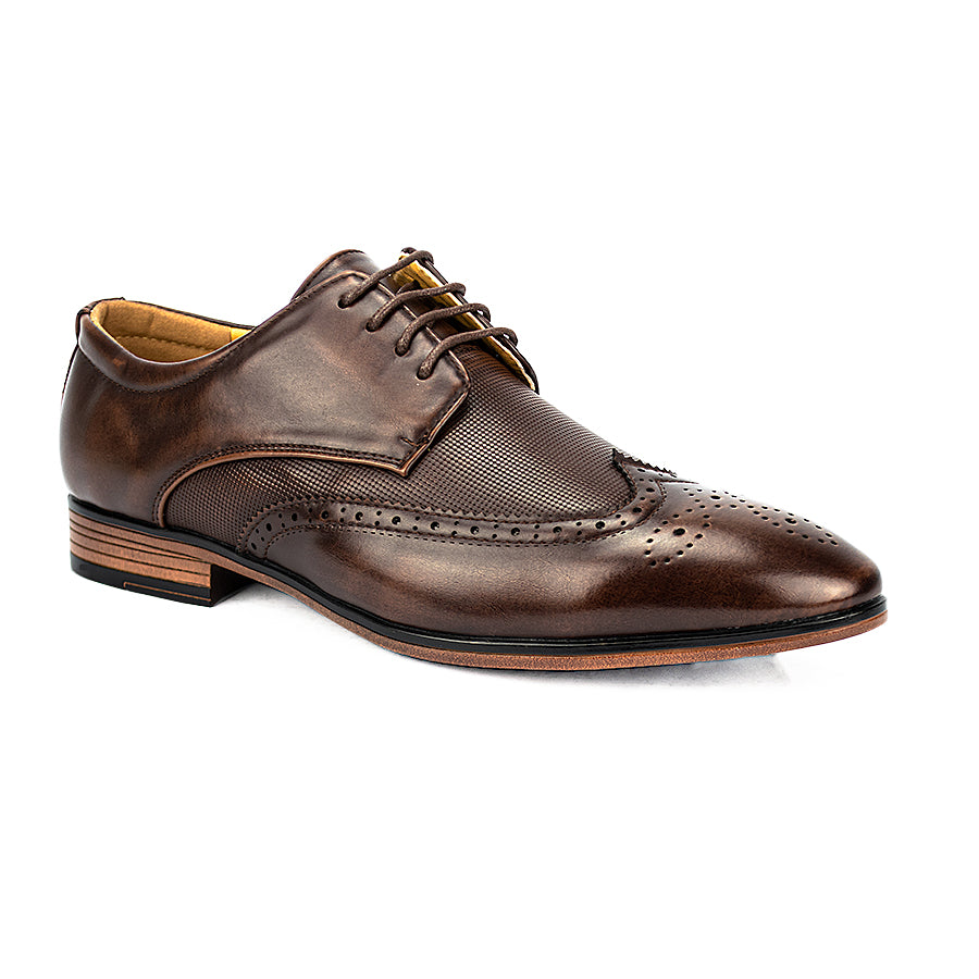 Mario D' Boro Men's Formal Shoes Oxford Mw 23394 Dark Brown C27