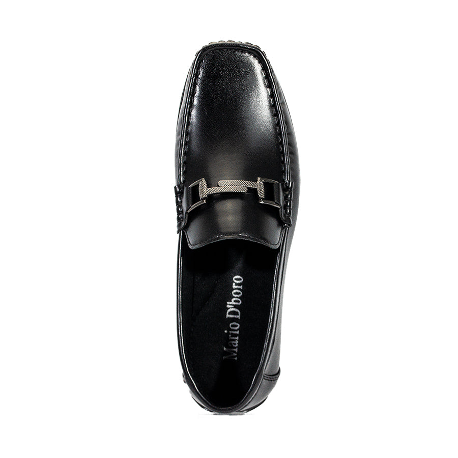 Mario D' Boro Men's Casual Loafers MX 25466 Black/Brown C59