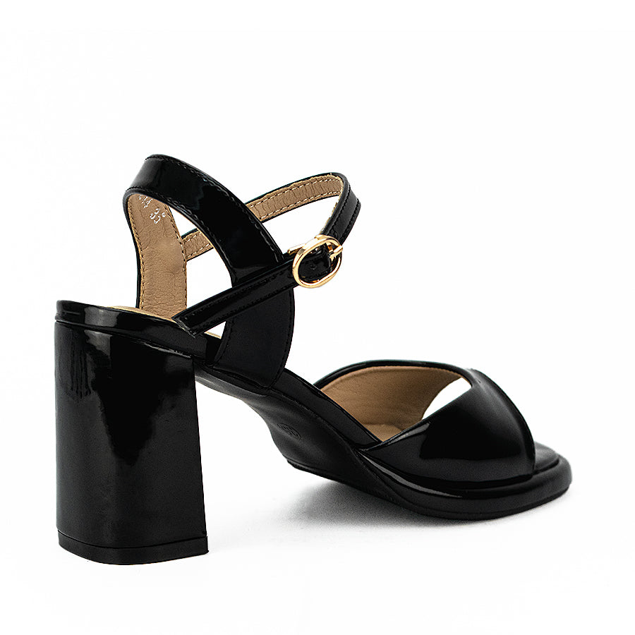 Mario D' Boro Women's Heeled Sandals Lw 26244 Black/Brown C46