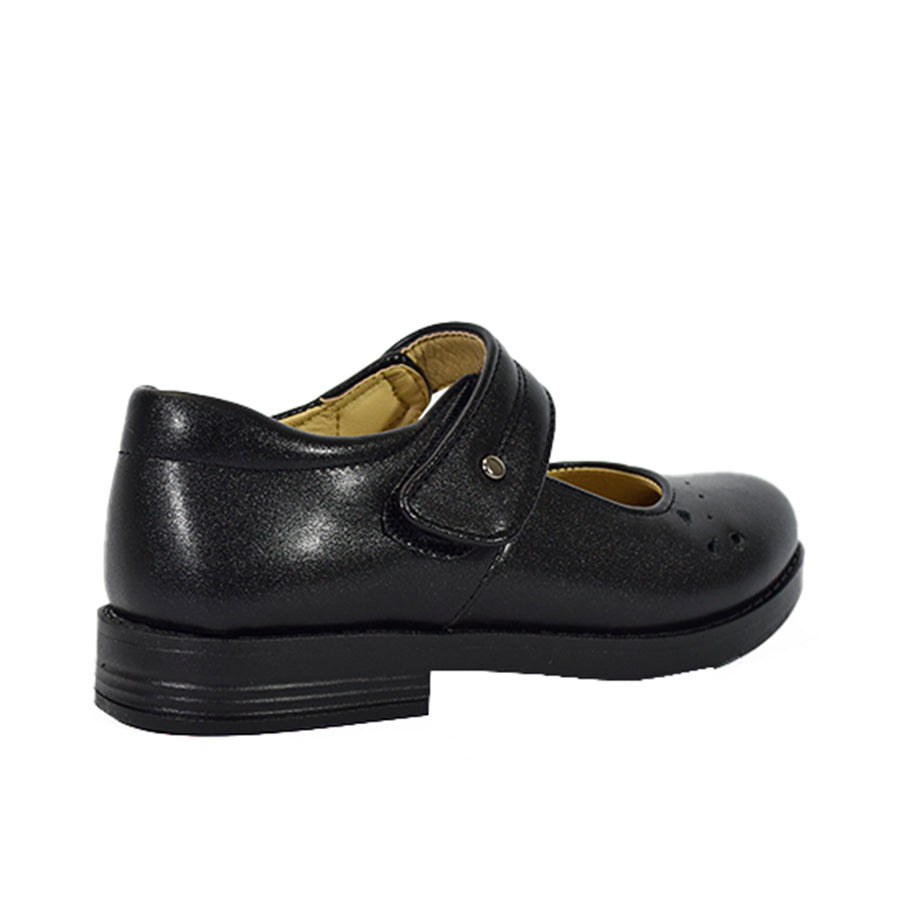 Mario D' Boro Kids Girls Sshs Flats KX 24001 Black C55