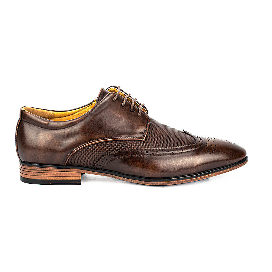 Mario D' Boro Men's Formal Shoes Oxford Mw 23394 Dark Brown C27