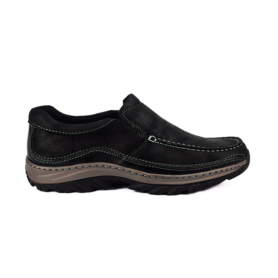 Mario D' Boro Men's Casual Loafers MX 24704 Black C48