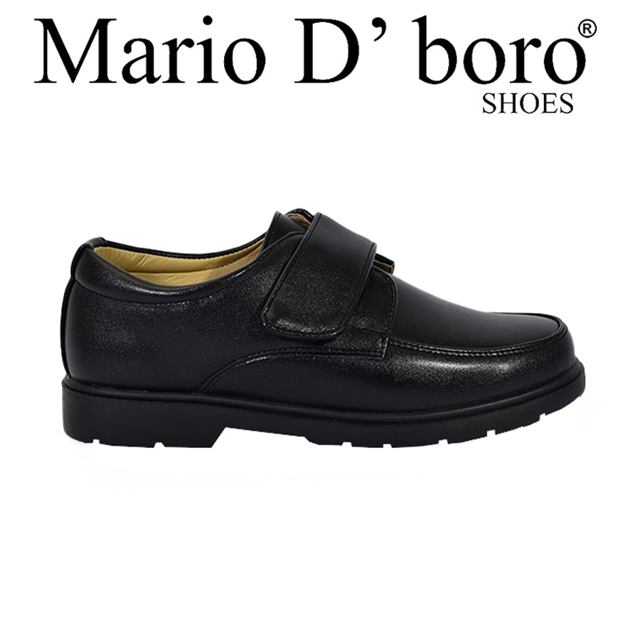 Mario D' Boro Kids Boys Sshs Shoes KX 24010 Black C55