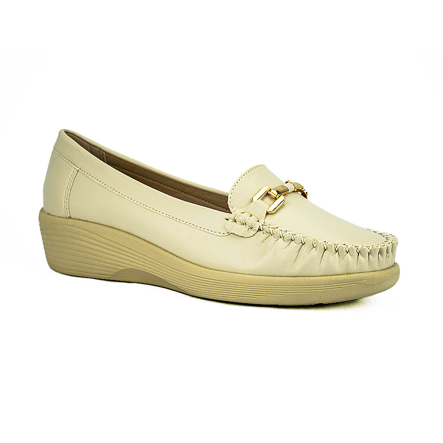 Mario D' Boro Women's Flat Shoes Lw 23920 Black/Bone C29