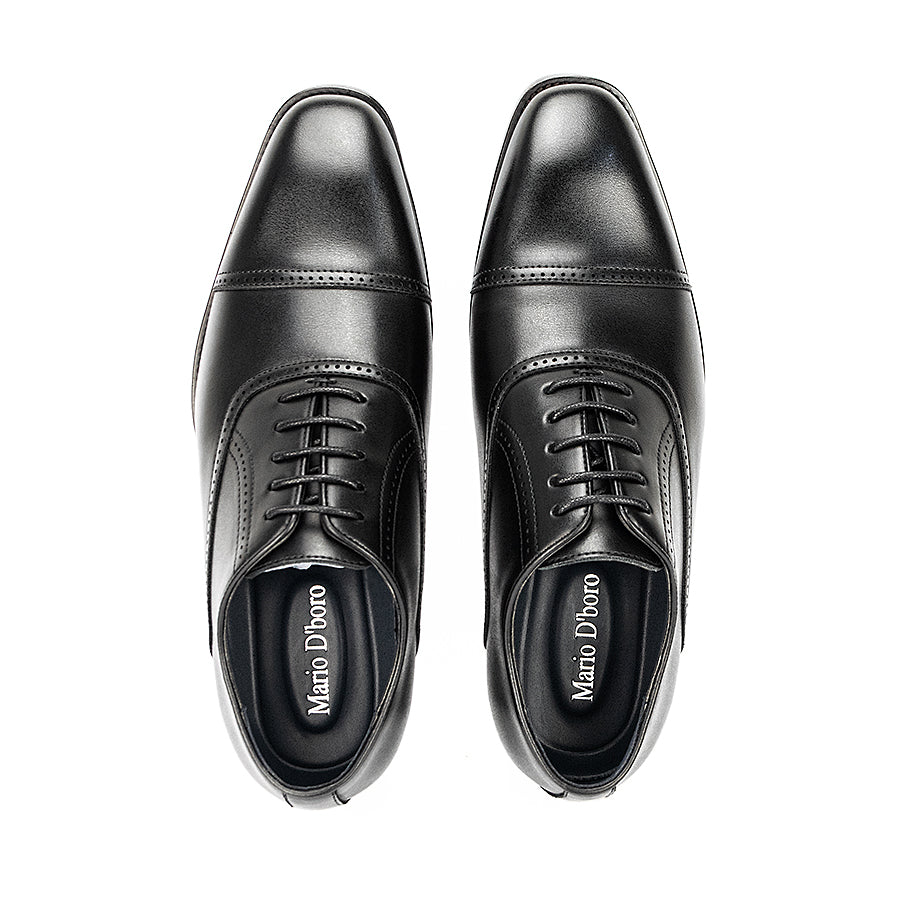 Mario D' Boro Men's Formal Shoes With Lace  Mw 24043 Black/Tan C32