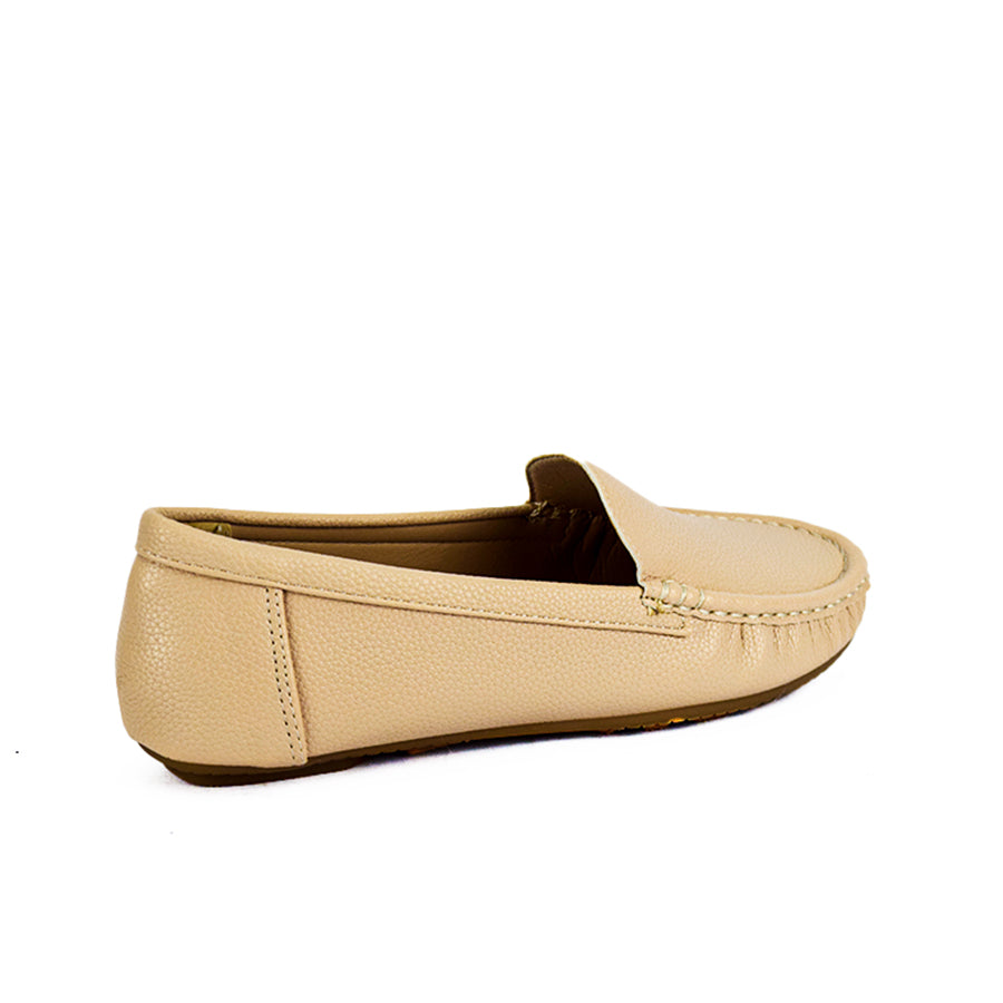 Mario D' Boro Women's Loafers LX 25508 Beige/Black C49