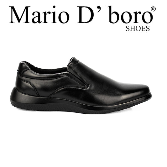 Mario D' Boro Men's Formal Shoes Slip On Mw 23066 Black C27