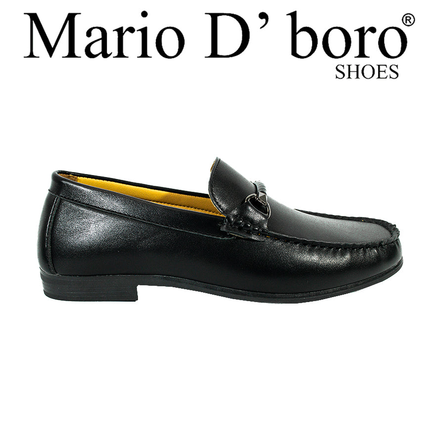 Mario D' Boro Men's Casual Loafers MX 25211 Black C57