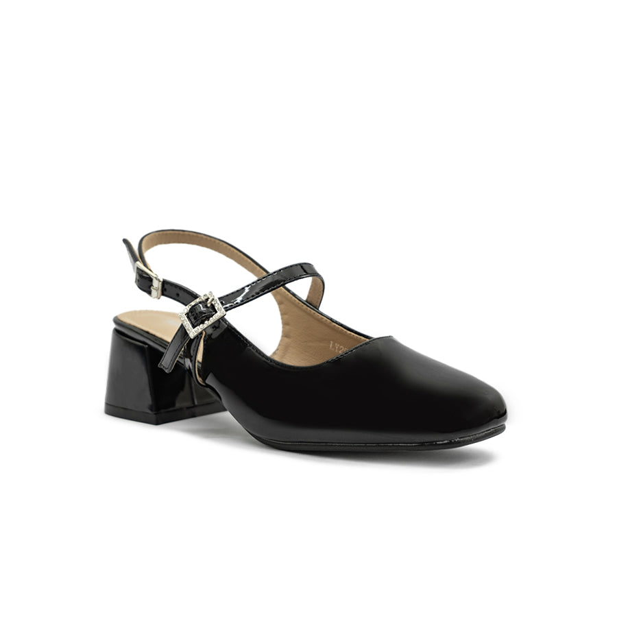 Women's Heeled Sandals LY 29112 Black/Taupe C74