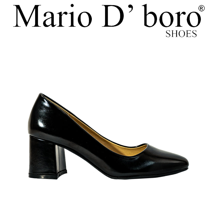Mario D' Boro Women's College Pumps LY 27521 Black C68