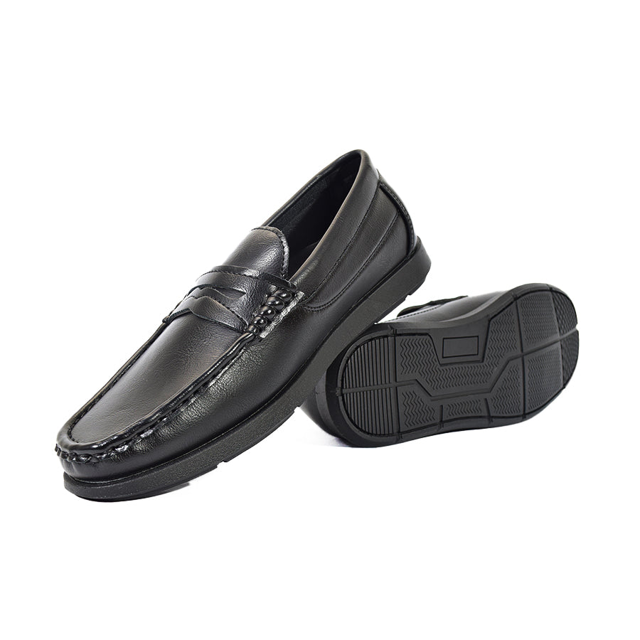 Mario D' Boro Men's Casual Loafers MX 25325 Black C55