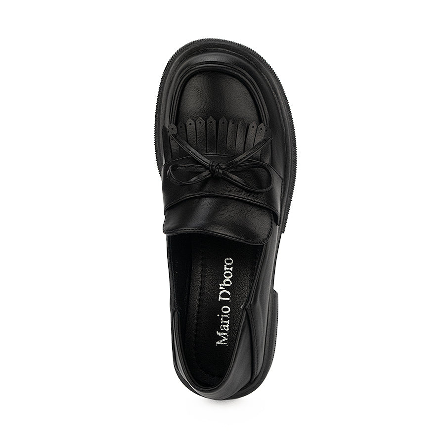Mario D' Boro Women Korean Flat Shoes Lw 25284 Black C36