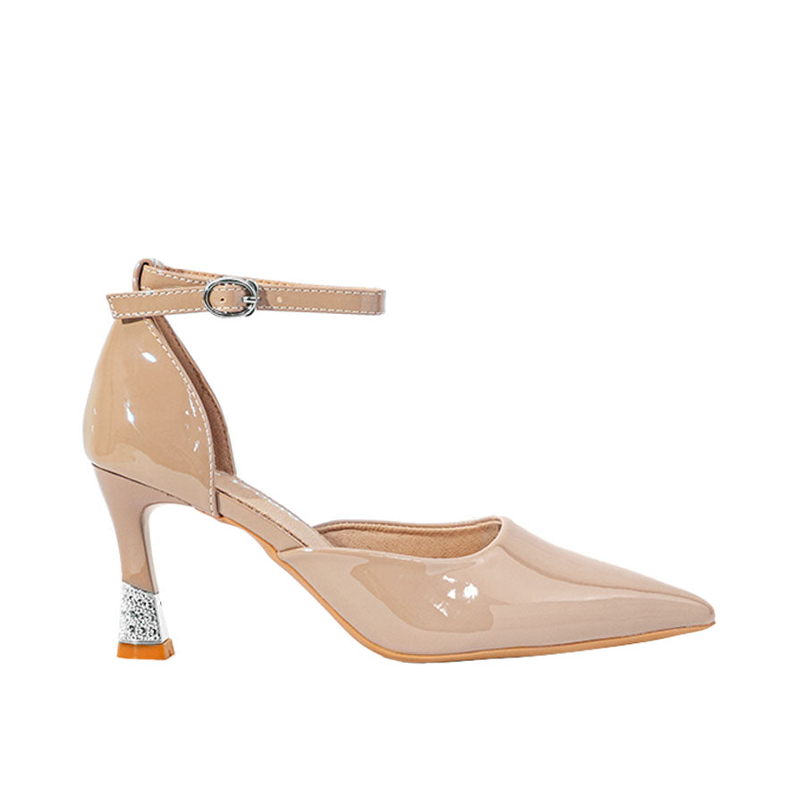 Mario D' Boro Women's Heeled Sandals LY 28345 Black/Taupe C68