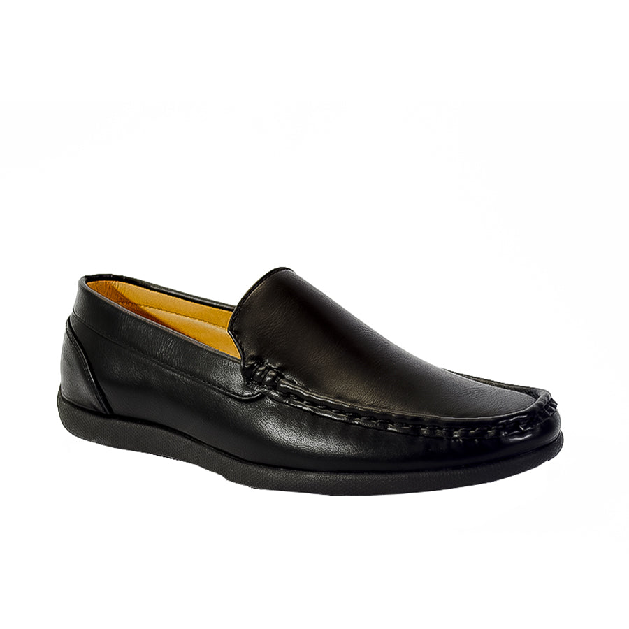 Mario D' Boro Men's Casual Loafers MX 24962 Black C53