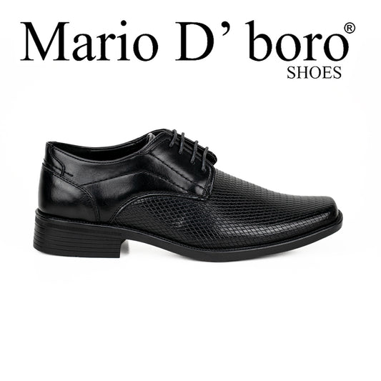 Mario D' Boro Men's Formal Shoes Mv 029 Black/Tan