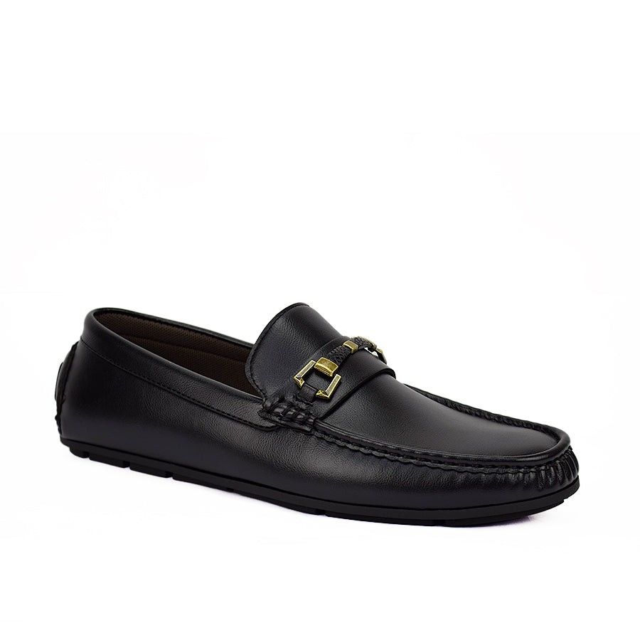 Mario D' Boro Men's Casual Loafers Mw 22366 Black