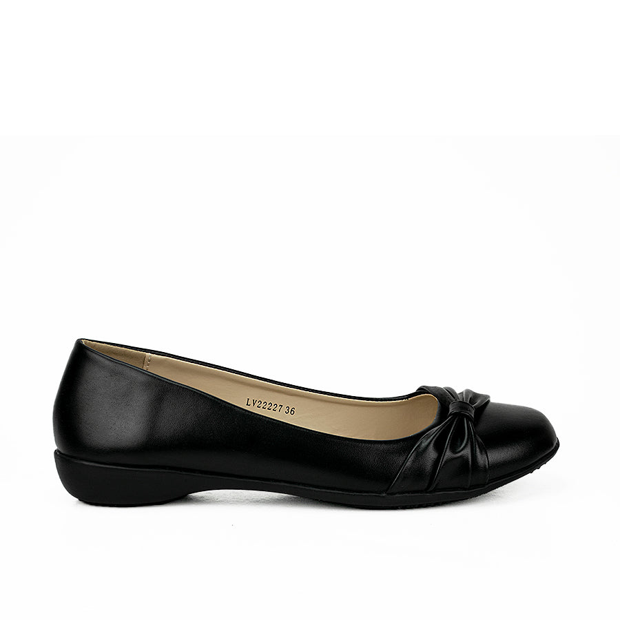 Mario D' Boro Women's Sshs Flat Shoes Lv 22227 Black C29