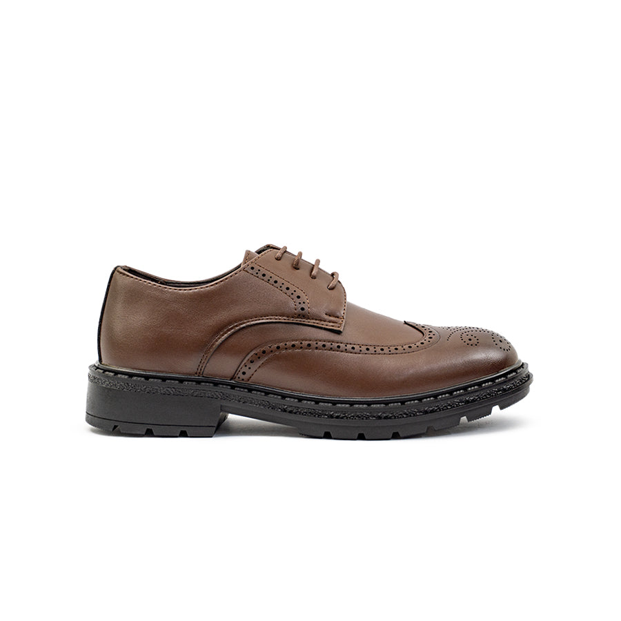 Mario D' boro Men's Formal with Lace MY 26347 Black / Dark Brown C77