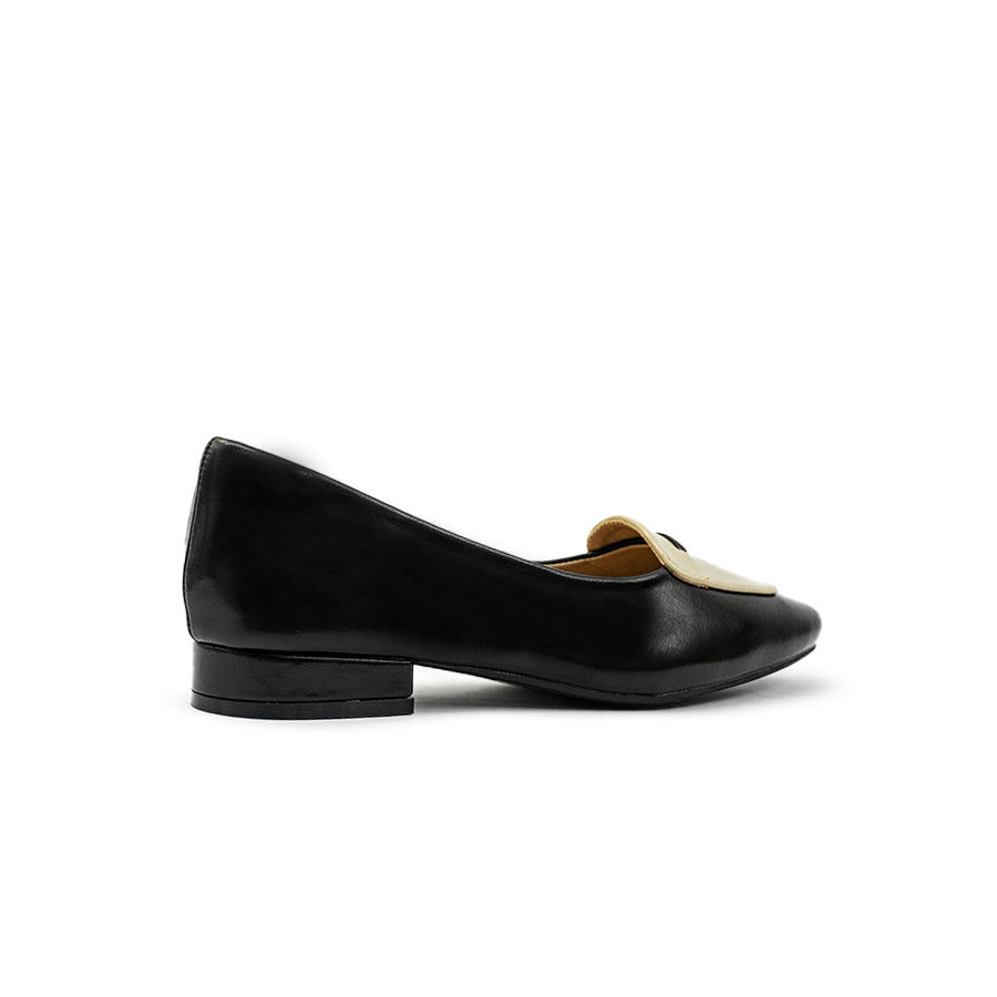 Mario D' Boro Women's Ballet Flats LY 29276 Beige / Black C79