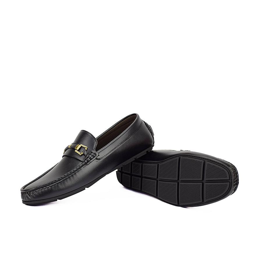 Mario D' Boro Men's Casual Loafers Mw 22366 Black