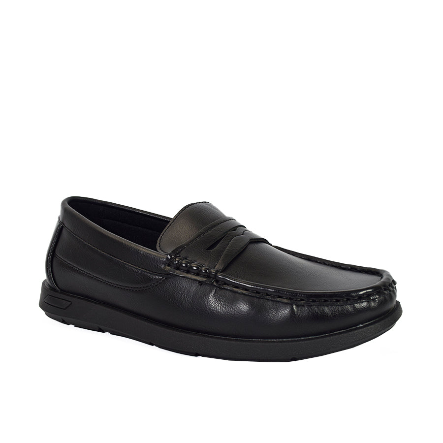 Mario D' Boro Men's Casual Loafers MX 25325 Black C55