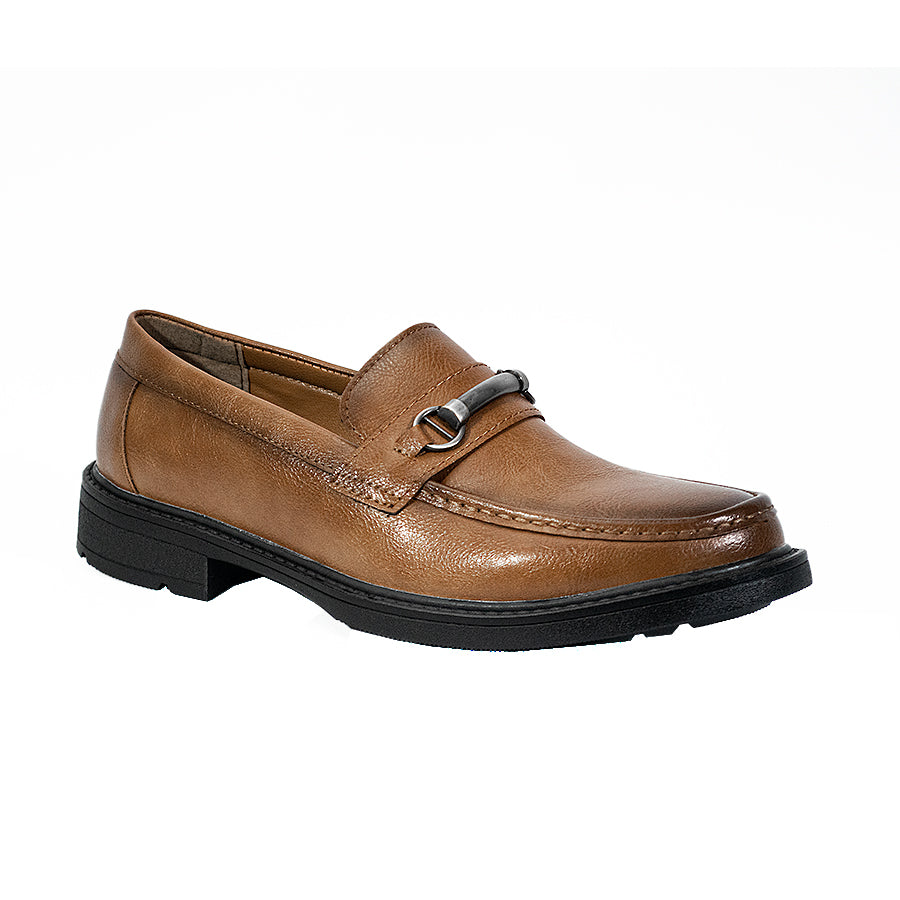 Mario D' Boro Men's Formal Slip On MY 25711 Black/Tan C64