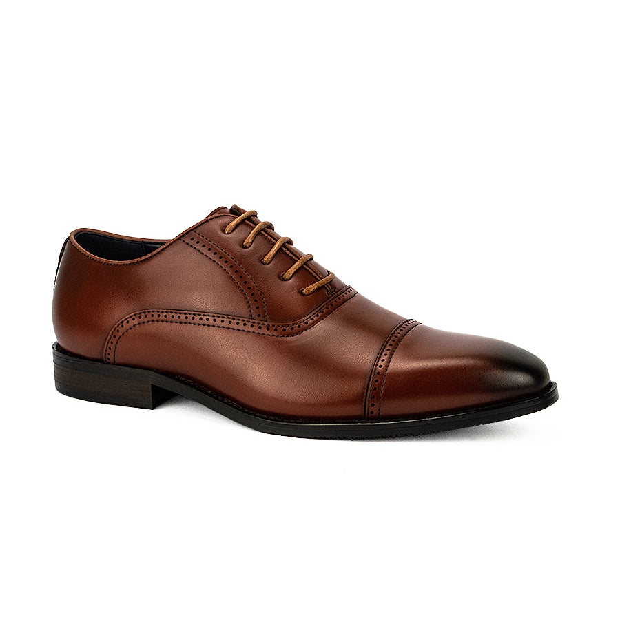 Mario D' Boro Men's Formal Shoes With Lace  Mw 24043 Black/Tan C32