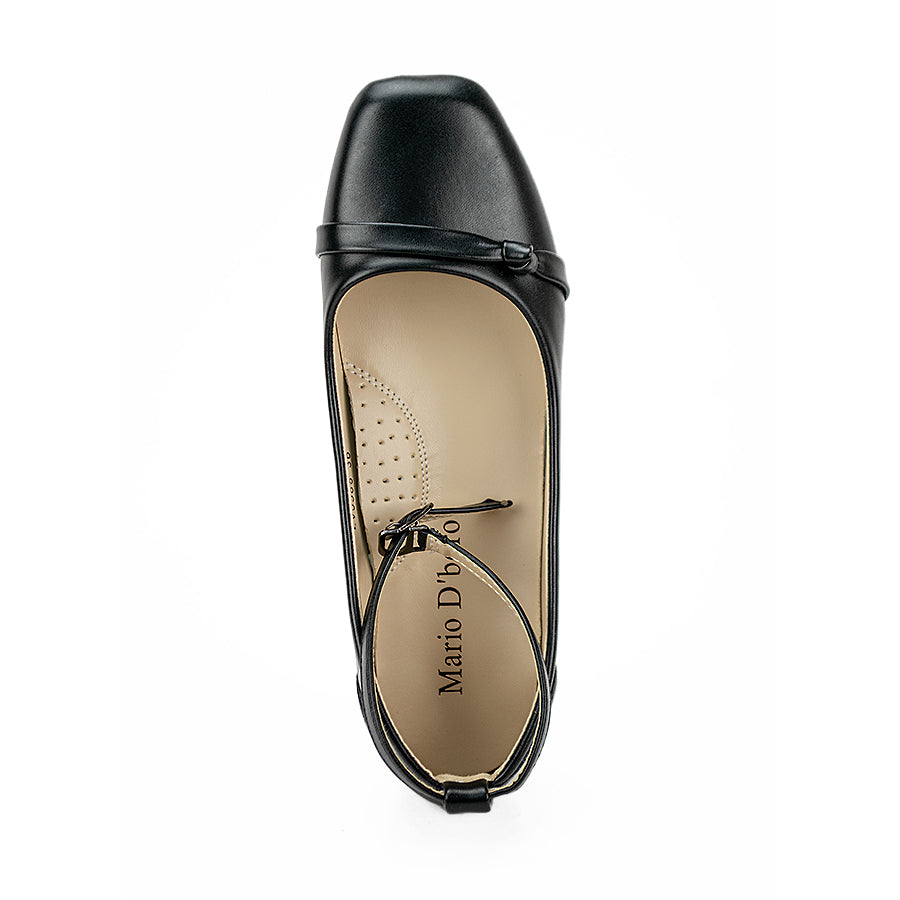 Mario D' Boro Women's Shoes Lv 0588 Black