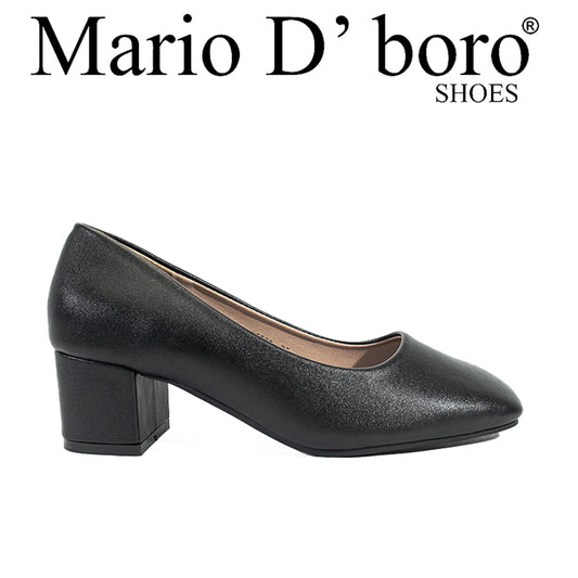 Mario D' Boro Women's College Pumps LX 25523 Black