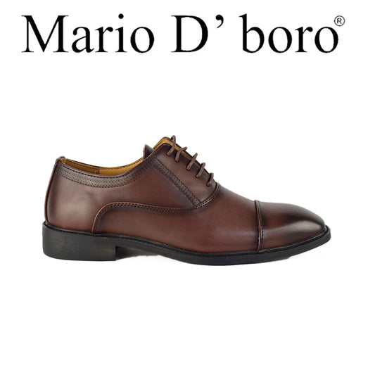 Mario D' Boro Men's Formal with Lace MX 24708 Dark Brown C50